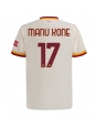 Moške Nogometnih dresov AS Roma Manu Kone #17 Gostujoči 2026-27 Kratki rokavi Moške Nogometnih dresov AS Roma Manu Kone #17 Gostujoči 2026-27 Kratki rokavi